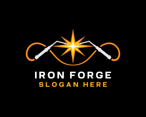 Forge - Industrial Welding Tool logo design