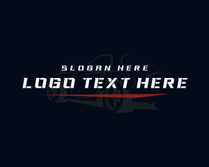 Sports Car Racing Logo