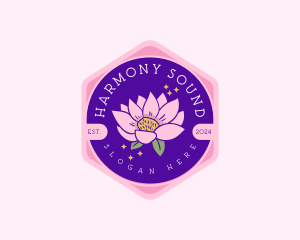 Aroma - Nature Lotus Flower logo design