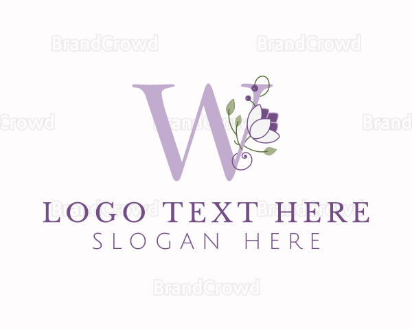 Lotus Letter W Logo