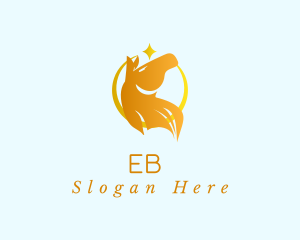 Gold Star Horse Logo