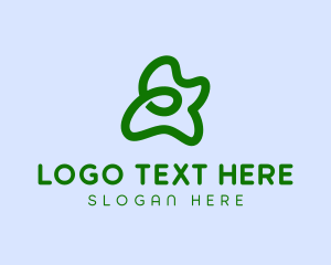 Leaf - Abstract Star Studio logo design