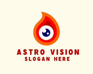 Fire Eye Vision logo design