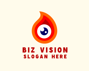 Fire Eye Vision logo design