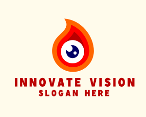 Fire Eye Vision logo design