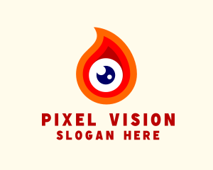 Fire Eye Vision logo design