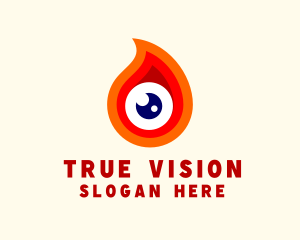 Fire Eye Vision logo design