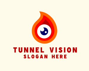 Fire Eye Vision logo design