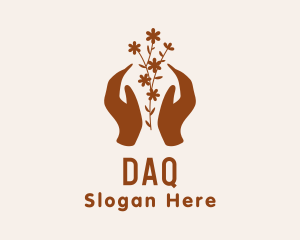 Daisy Plant Hands Logo