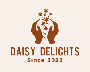 Daisy - Daisy Plant Hands logo design