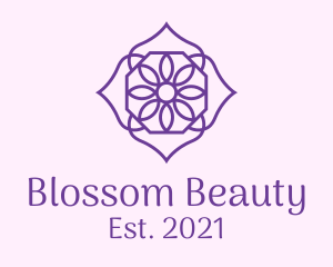 Petals - Purple Flower Petals logo design