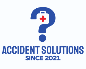 Accident - Emergency Kit Question logo design