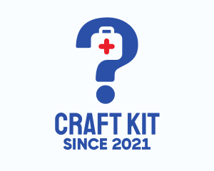 Kit - Emergency Kit Question logo design