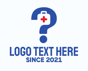 First Aid Kit - Emergency Kit Question logo design