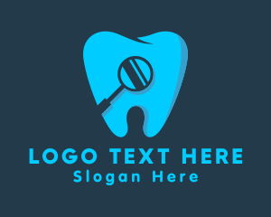 Pediatric Dentistry - Tooth Dental Checkup logo design