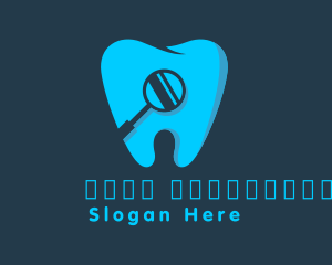 Tooth Dental Checkup Logo