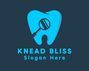 Tooth Dental Checkup Logo