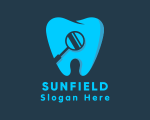 Tooth Dental Checkup Logo