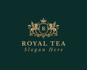 Royal Unicorn Shield logo design