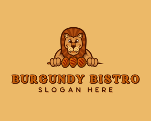 Lion Kebab Dining logo design