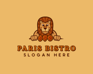 Lion Kebab Dining logo design