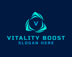 Vitality - Tech Professional Letter logo design