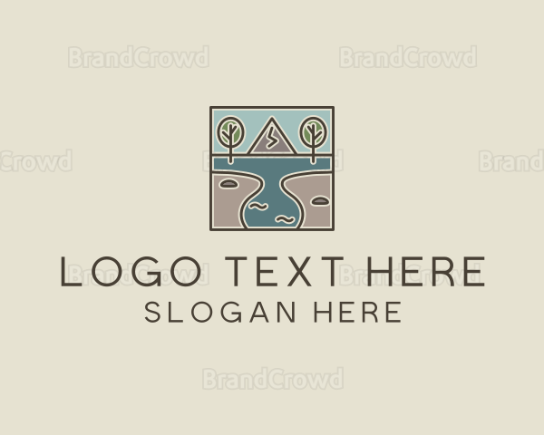 Outdoor Travel Lagoon Logo