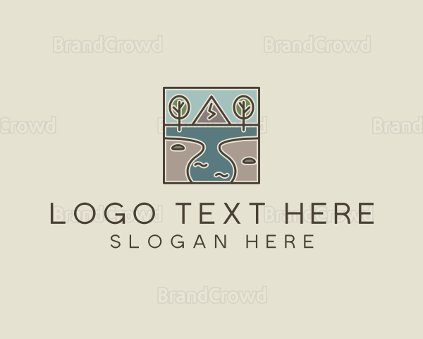 Outdoor Travel Lagoon Logo