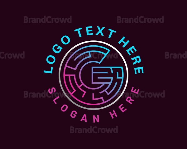 Labyrinth Tech Letter G Logo