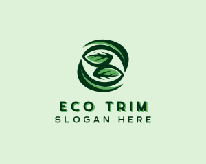 Eco Leaf Organic Spa logo design