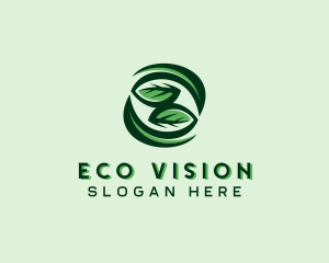 Eco Leaf Organic Spa logo design