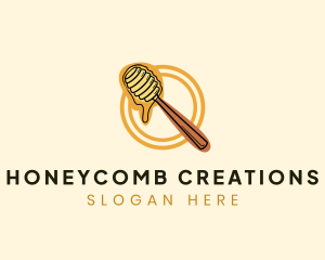 Beeswax - Sweet Honey Condiment logo design