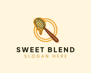 Syrup - Sweet Honey Condiment logo design