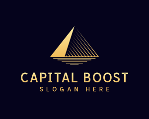 Funding - Abstract Pyramid Venture Capital logo design