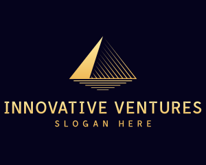 Abstract Pyramid Venture Capital logo design