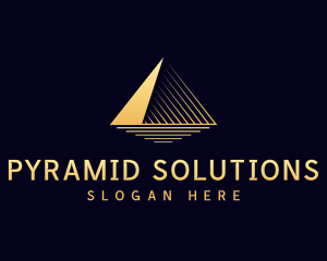 Pyramid - Abstract Pyramid Venture Capital logo design