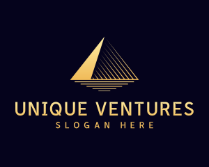 Abstract Pyramid Venture Capital logo design