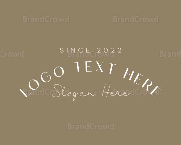 Elegant Wordmark Business Logo