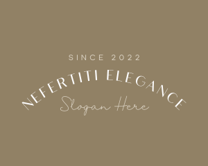 Elegant Wordmark Business logo design