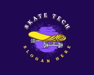 Skate Park Skateboard logo design