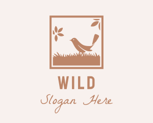 Sparrow Bird Aviary  Logo