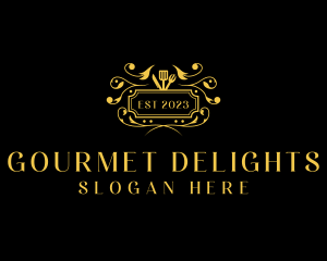 Fine Dining Buffet Restaurant logo design