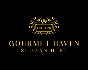 Fine Dining Buffet Restaurant logo design