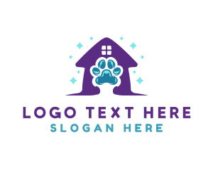 Trainer - Animal Paw Shelter logo design