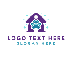 Paw - Animal Paw Shelter logo design