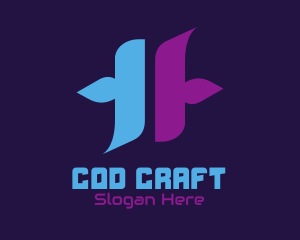 Cod - Technology Pause Number 11 logo design