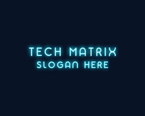 Matrix - Neon Software Studio logo design