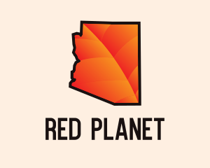 Arizona Red Leaf logo design