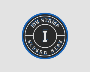 Masculine Badge Stamp logo design