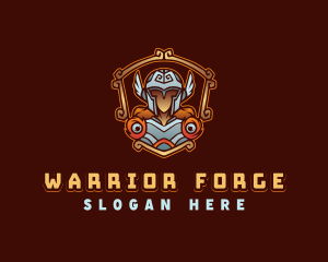 Warrior Valkyrie Character logo design